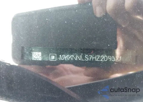 2017 GMC Acadia Slt-2 from USA, damaged, VIN 1GKKNNLS7HZ209381